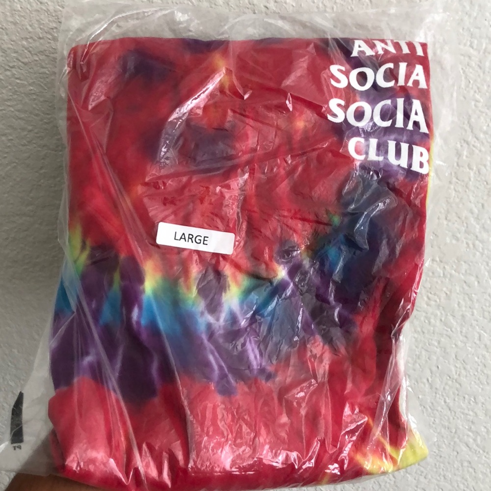 Anti Social Social Club Long sleeve hooded tee